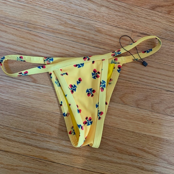 KAOHS Other - KAOHS Rosebud Yellow Bikini Bottom